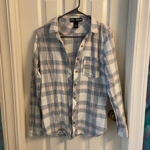 Polly & Esther flannel shirt size medium